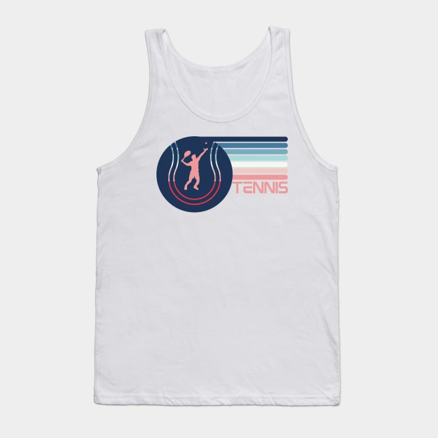 Tennis Tank Top by Myartstor 